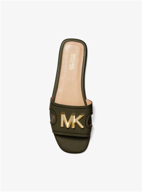 kippy slide michael kors|Michael Kors slides.